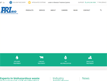 Tablet Screenshot of pri-bio.com
